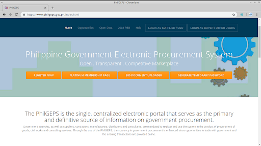 Public Procurement Data In The Philippines And Where To Find It School Of Data Evidence Is Power 5428